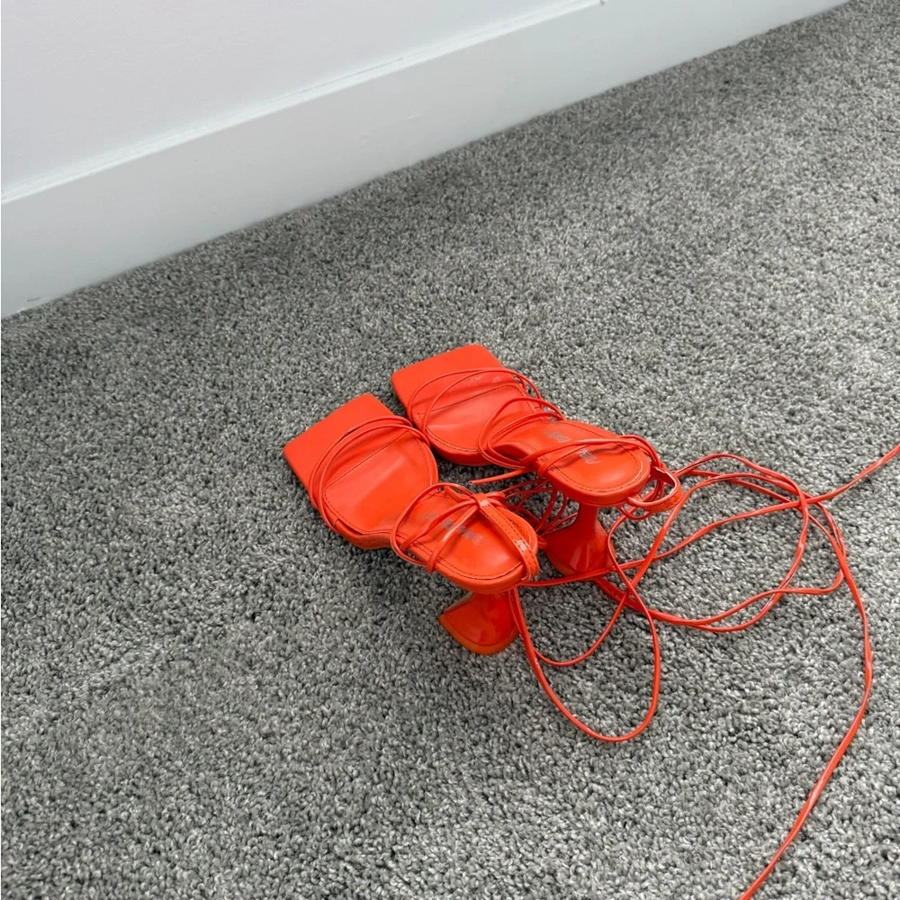 Public Desire Orange heels